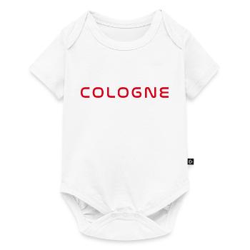 Cologne T-Shirt – Cathedral City Love - Body à manches courtes Premium Bébé - blanc - Devant