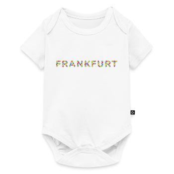 T-shirt Francfort – Skyline Love - Body à manches courtes Premium Bébé - blanc - Devant