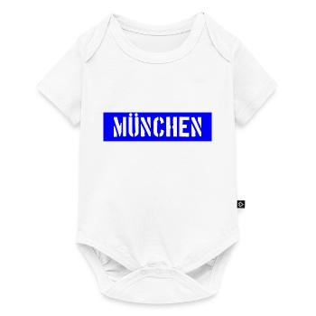 München - Munich - Bayern - Body à manches courtes Premium Bébé - blanc - Devant