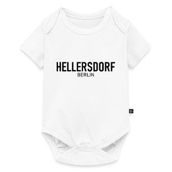 Hellersdorf - Berlin - Deutschland - Bezirk - Baby Premium Kurzarmbody - Weiß - Vorne