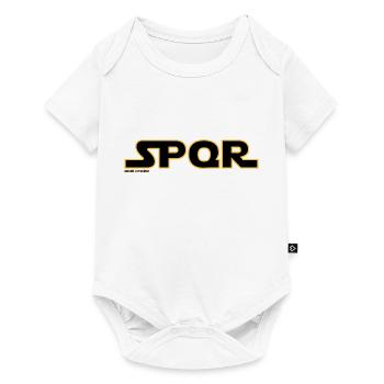 Bella Stellaria - SPQR - Roma Stellare - Body à manches courtes Premium Bébé - blanc - Devant