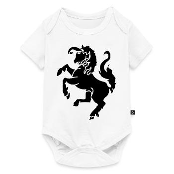 Twente vlag - Baby Premium short-sleeve bodysuit - white - Front