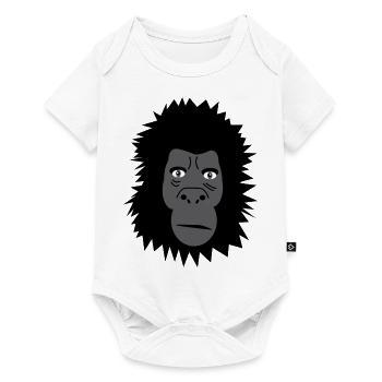 Gorilla - Body à manches courtes Premium Bébé - blanc - Devant