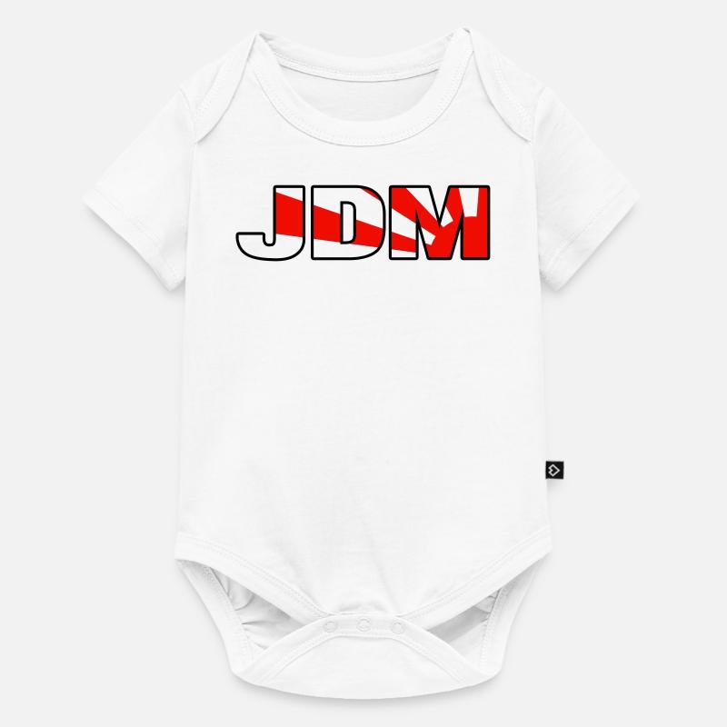 JDM - Body à manches courtes Premium Bébé - blanc