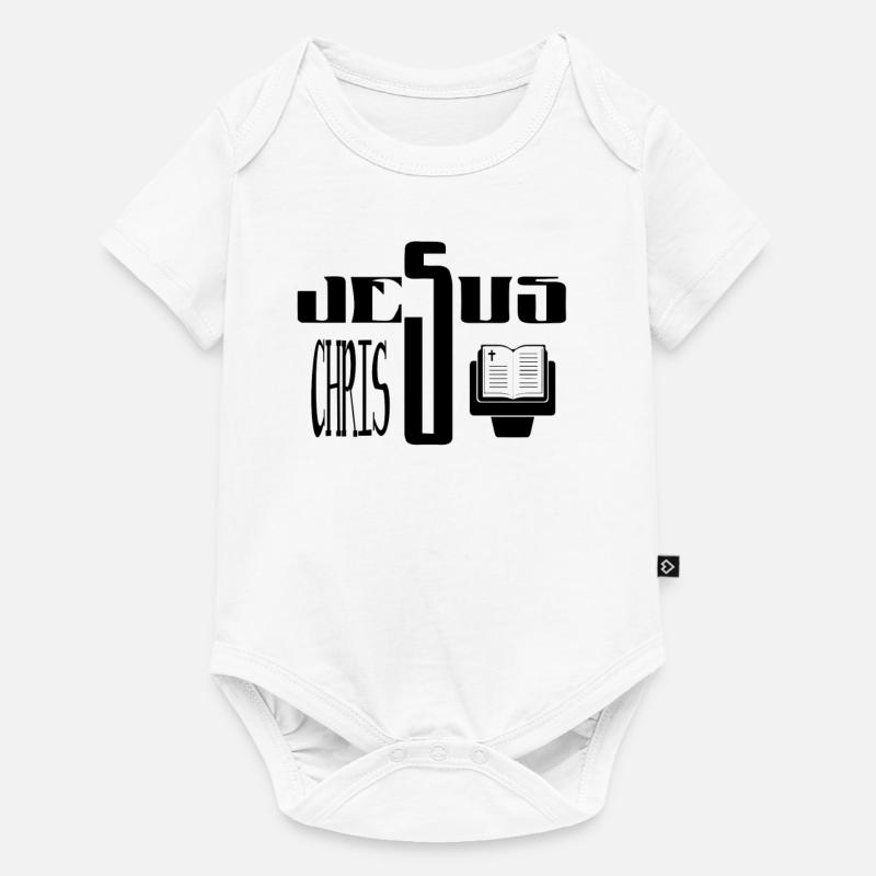 Christ - Baby Premium Kurzarmbody - Weiß