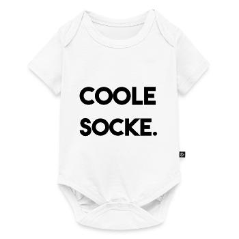 Cool - Baby Premium Kurzarmbody - Weiß - Vorne