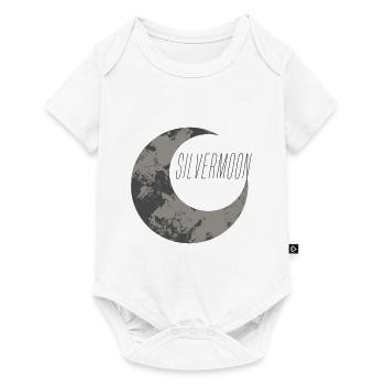 lune - Body à manches courtes Premium Bébé - blanc - Devant