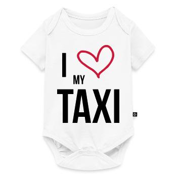 I Love my Taxi - Baby Premium short-sleeve bodysuit - white - Front
