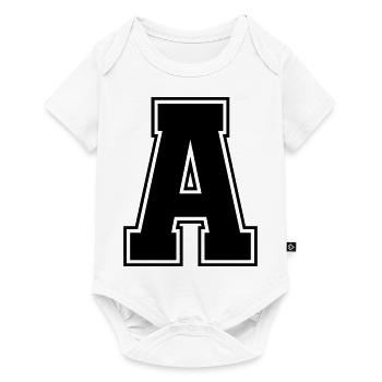 a_symbol - Baby Premium Kurzarmbody - Weiß - Vorne