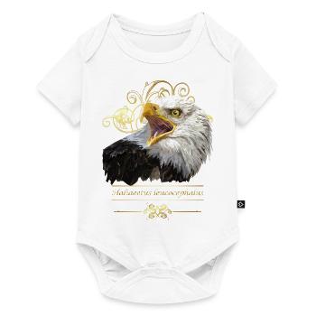 Aigle chauve - Body à manches courtes Premium Bébé - blanc - Devant