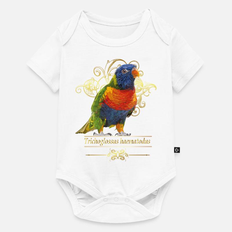 Lori - Body à manches courtes Premium Bébé - blanc
