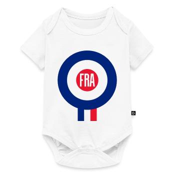 France - Body à manches courtes Premium Bébé - blanc - Devant
