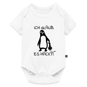Pinguin Sudo - Baby Premium Kurzarmbody - Weiß - Vorne