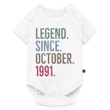 Légende depuis octobre 1991 - Body à manches courtes Premium Bébé - blanc - Devant