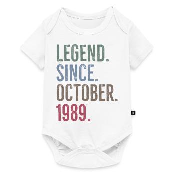 Légende depuis octobre 1989 - Body à manches courtes Premium Bébé - blanc - Devant