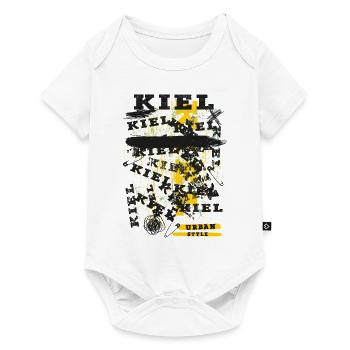 Kiel Germany City Skyline Home Love - Baby Premium short-sleeve bodysuit - white - Front