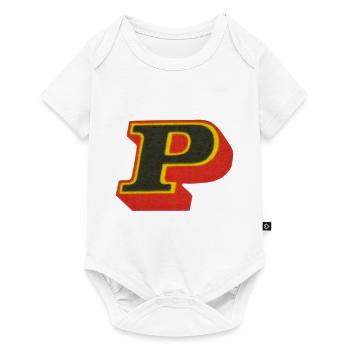 P - Baby Premium short-sleeve bodysuit - white - Front