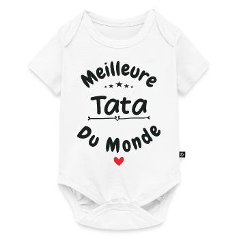 La meilleure tata - Body à manches courtes Premium Bébé - blanc - Devant