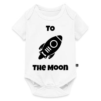 To the moon - Body à manches courtes Premium Bébé - blanc - Devant