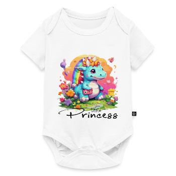 little Princess - kleine Prinzessin - Baby - Kids - Baby Premium Kurzarmbody - Weiß - Vorne