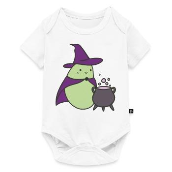 Doux Hallobean - Body à manches courtes Premium Bébé - blanc - Devant