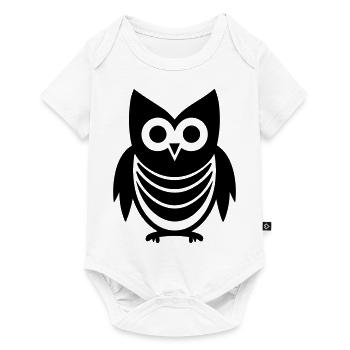 Petite chouette - Body à manches courtes Premium Bébé - blanc - Devant