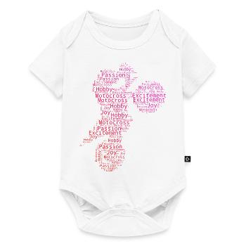 Dirt Bike Dirt Bike Dirt Biker Women's Motocross - Baby Premium short-sleeve bodysuit - white - Front