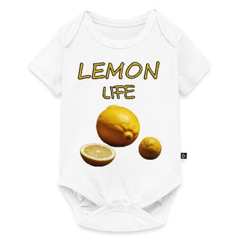 Lemon Life - Baby Premium short-sleeve bodysuit - white - Front