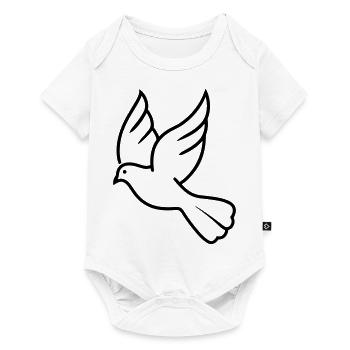 Dove - Baby Premium short-sleeve bodysuit - white - Front