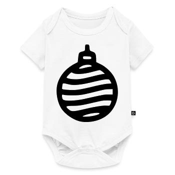 Boule de Noël - Body à manches courtes Premium Bébé - blanc - Devant