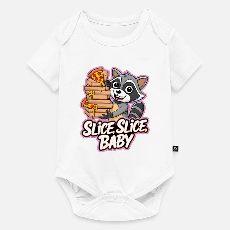 Tranche, Tranche, Bébé - Body à manches courtes Premium Bébé - blanc