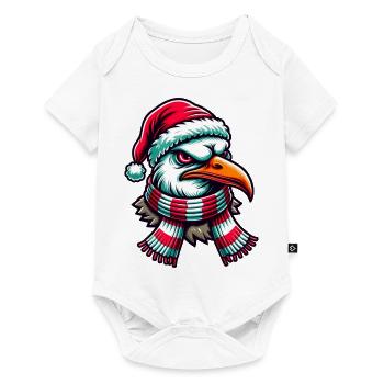 Moin Seagull Christmas - Baby Premium short-sleeve bodysuit - white - Front