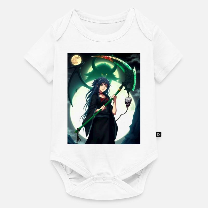 Conception de l’anime Fatalis - Body à manches courtes Premium Bébé - blanc