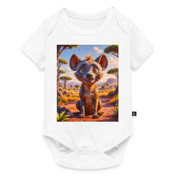 Animaux africains super mignons – Harpie - Body à manches courtes Premium Bébé - blanc - Devant