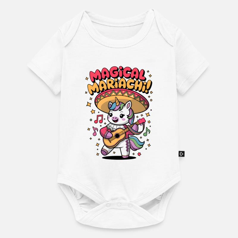 Magische Mariachi - Baby Premium Kurzarmbody - Weiß