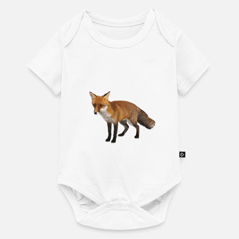 Fox - Baby Premium short-sleeve bodysuit - white