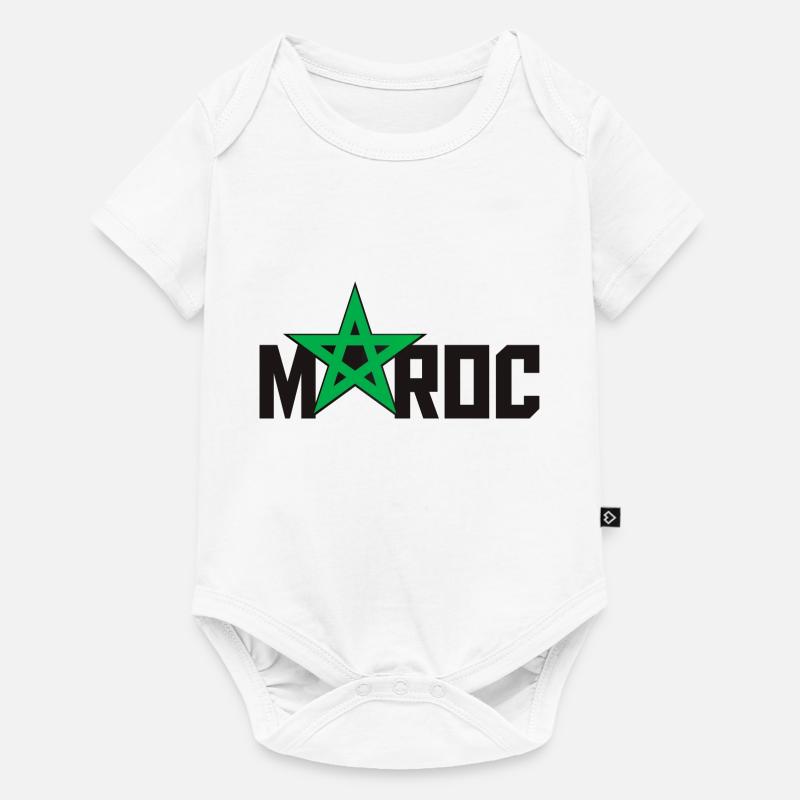 Maroc - Body à manches courtes Premium Bébé - blanc