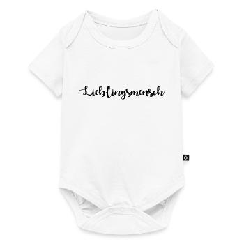 Lieblingsmensch - Baby Premium Kurzarmbody - Weiß - Vorne