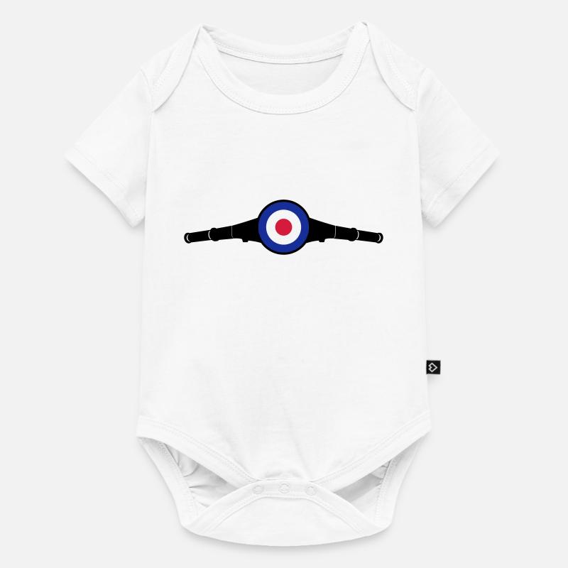 Lenkkopf Target - Baby Premium Kurzarmbody - Weiß