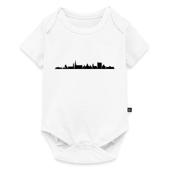 Skyline - Hannover - Baby Premium Kurzarmbody - Weiß - Vorne