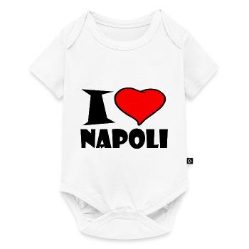 I Love Napoli - Baby Premium short-sleeve bodysuit - white - Front