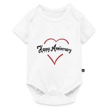 Happy anniversary - Baby Premium short-sleeve bodysuit - white - Front