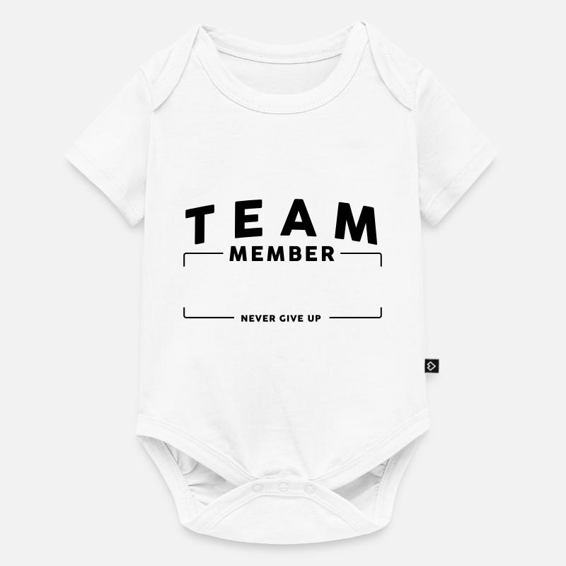 Team équipe personnalisable - Body à manches courtes Premium Bébé - blanc