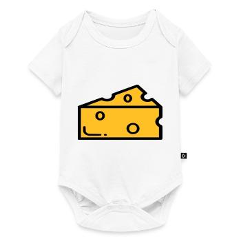 cheese - Baby Premium short-sleeve bodysuit - white - Front