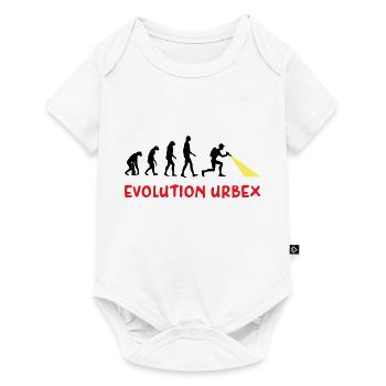 Evolution Urbex - Baby Premium short-sleeve bodysuit - white - Front