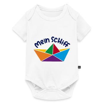 Mein Schiff - Baby Premium Kurzarmbody - Weiß - Vorne