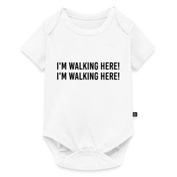 I'm walking here! I'm walking here! - Baby Premium short-sleeve bodysuit - white - Front