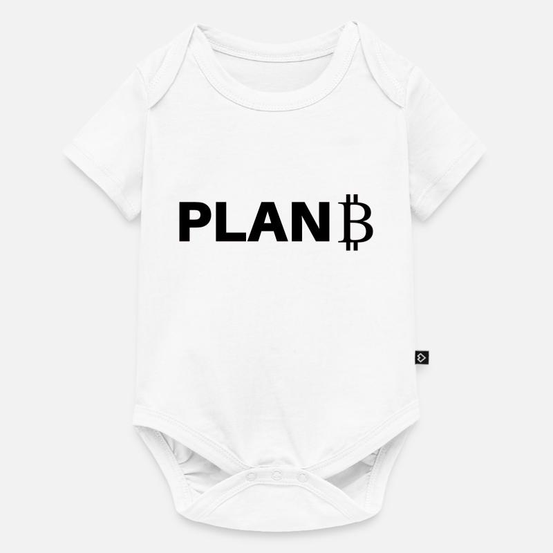 BITCOIN - Baby Premium short-sleeve bodysuit - white