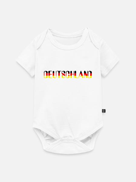 Deutschland SRG - Baby Premium Kurzarmbody - Weiß