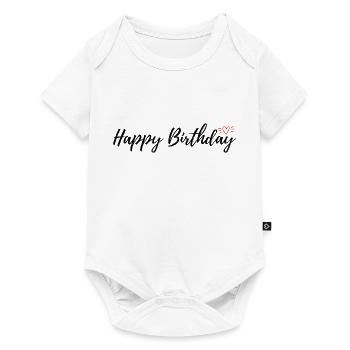 Happy Birthday - Baby Premium short-sleeve bodysuit - white - Front
